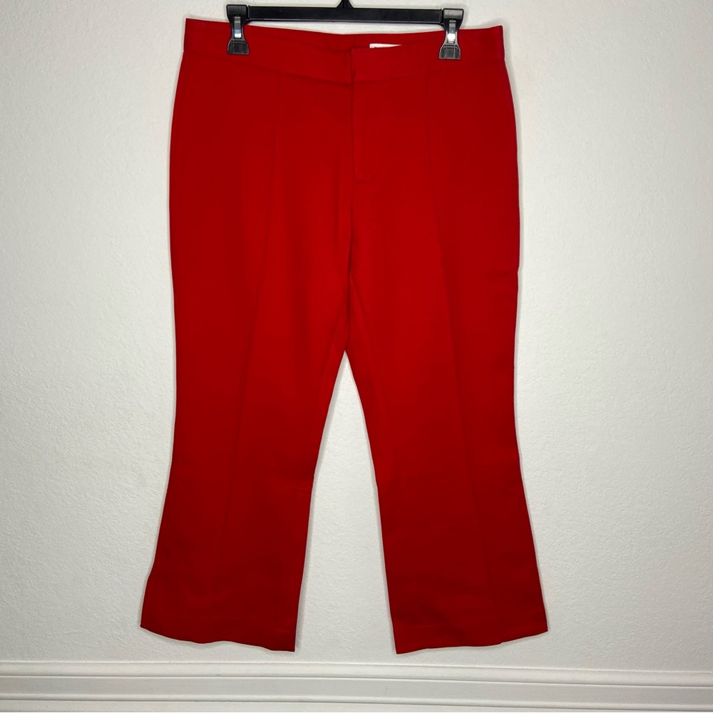 Club Monaco Red Capri Pants Size 6 NWOT